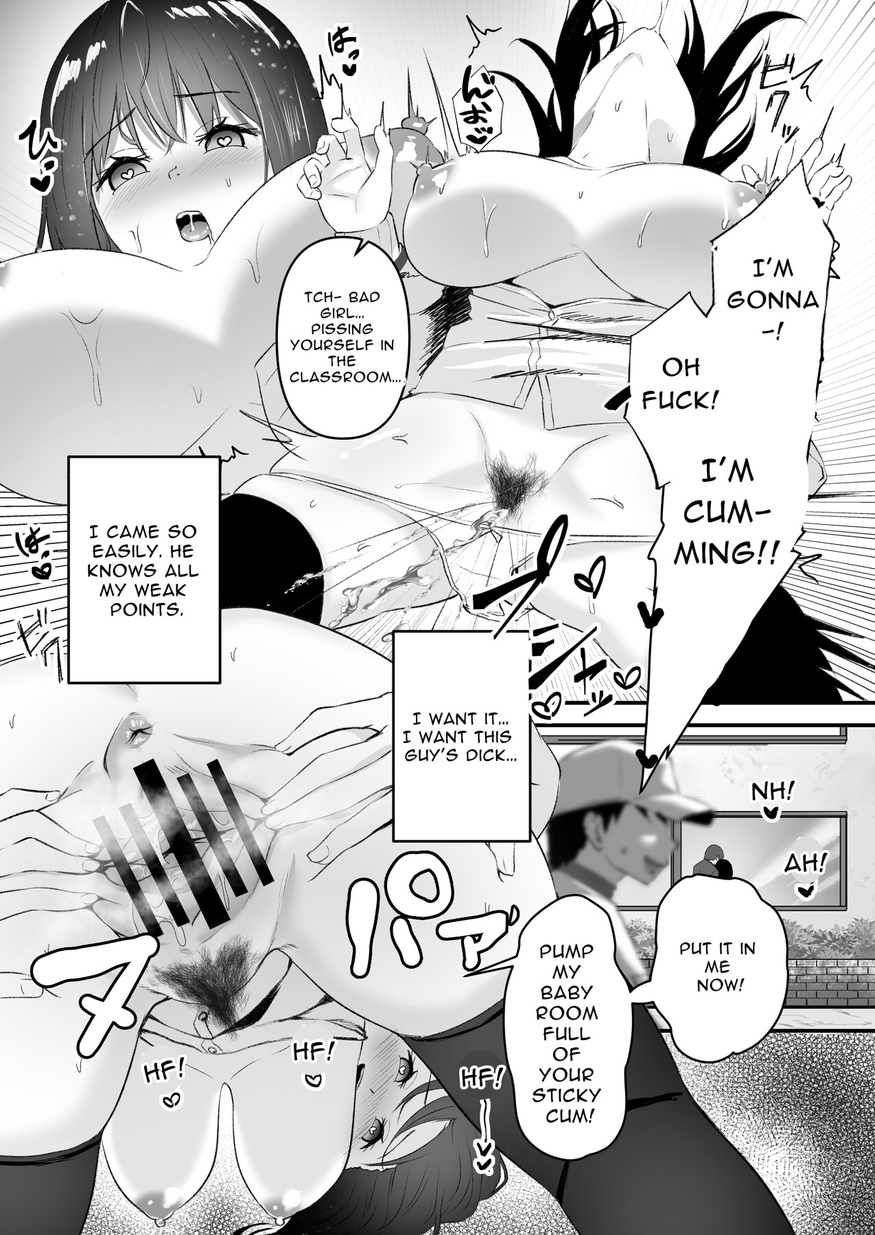 Hentai Manga Comic-Blackmailed JK Cucked Within The Week! ~sexual discipline for a girl protecting her boyfriend~-Read-27
